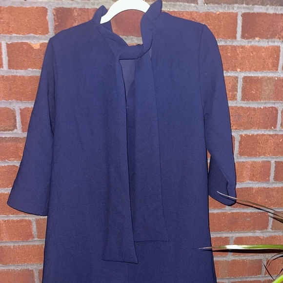 POMANDER PLACE TUCKERNUCK Navy Daphne Dress - Picture 8 of 11